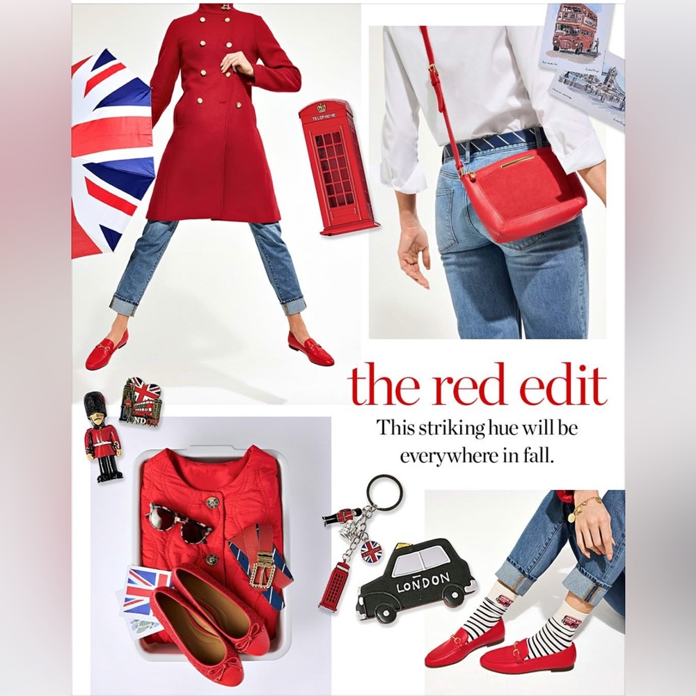 Coach Red Crossbody Bag Sleek Modern Design - Picture 2 of 15